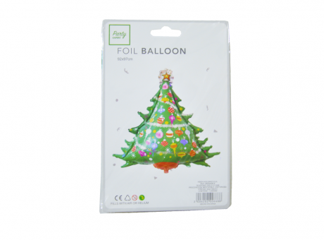 Imagen de GLOBO ARBOL NAVIDAD (92X97) VERDE  (DS)