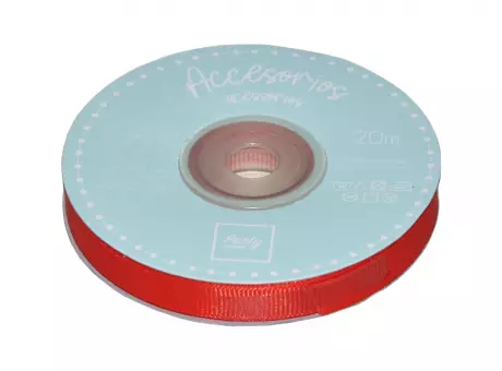 CINTA GROSS (10MM X 20M) ROJO 26
