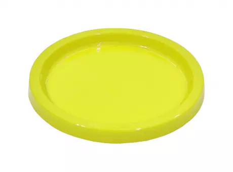 Imagen de BANDEJA PLASTICA CIRCULAR (21X2) AMARILLO