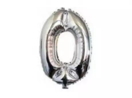 GLOBO INFLABLE 16`- N.0 PLATA