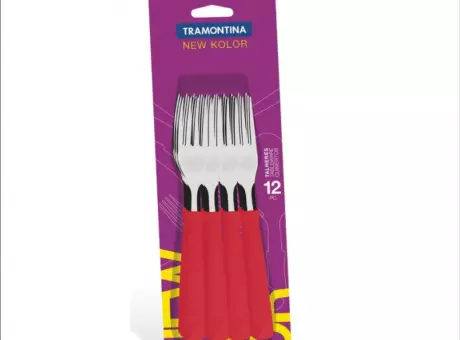 TENEDOR P/ MESA ROJO 23162/970 NEW KOLOR