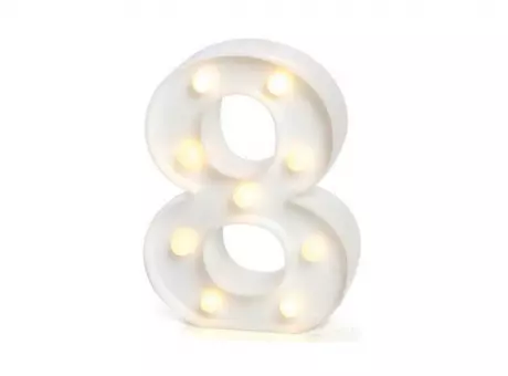 Imagen de NUMERO LED \\"8\\"