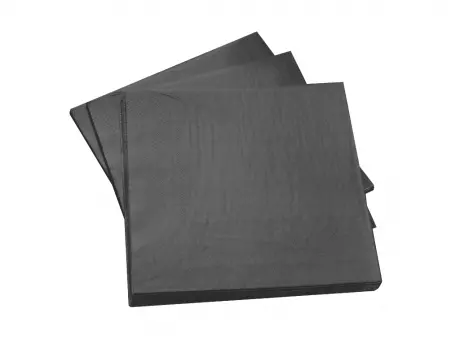 SERVILLETA MDC NEGRO 33*33CM X20 300CX