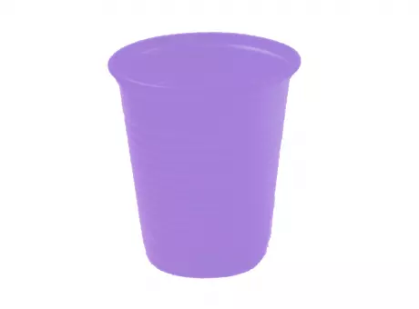 Imagen de VASO PLASTICO 200ML LILA 40X50 C200-LL