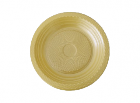 Imagen de PLATO PLAYO 15CM COLOR DORADO C10 PRDR-15