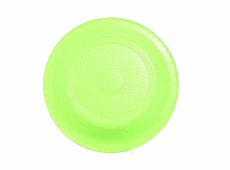 PLATO PLAYO 15CM COLOR VERDE CLARO C10 PRVC-15