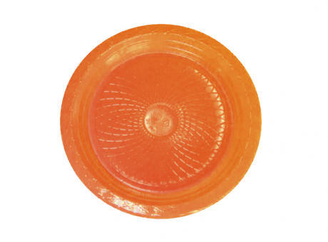 PLATO PLAYO 18CM COLOR NARANJA C10 PRLA-18