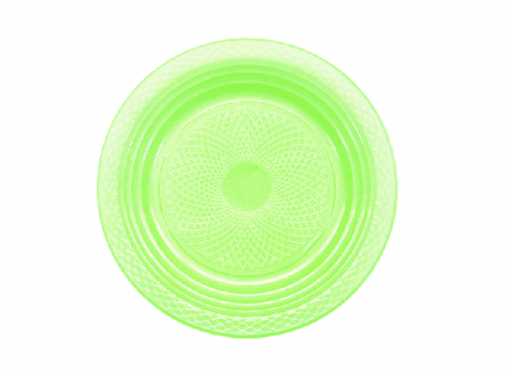 PLATO PLAYO 18CM COLOR VERDE CLARO C10 PRVC-18