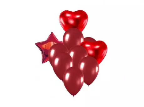 Imagen miniatura de SET GLOBOS METAL FU0732 VARIOS COLORES