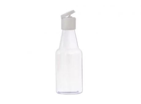 Imagen de BOTELLITA CRISTAL TAPA FLIP TOP BLANCA