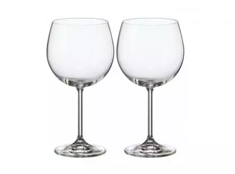 SET DE 2 COPAS DE CRISTAL PARA GIN TONIC BOHEMIA 620ML