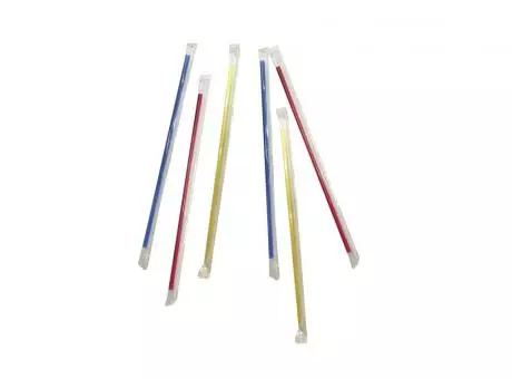 OT PAJITA DE COLORES SIMPLE 6MM C/FUNDA BOPP C200