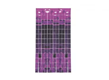 CORTINA SHIMMER LÁSER LILA MDC 1*2M CM02289