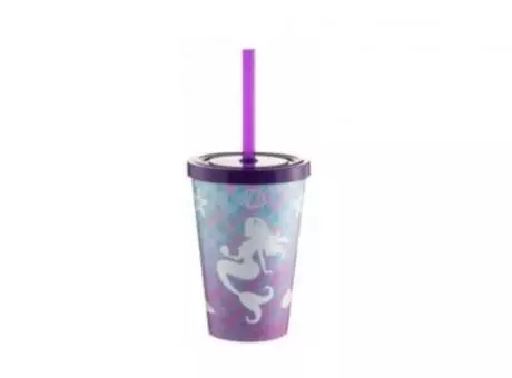 VASO BABY 350ML EST SIRENA LILA