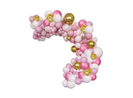 CADENA GLOBOS ROSA/BLA CM02062 120 PCS