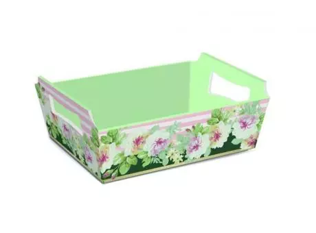 CANASTA DE CARTON MD COLOR LIZ 22X15X9