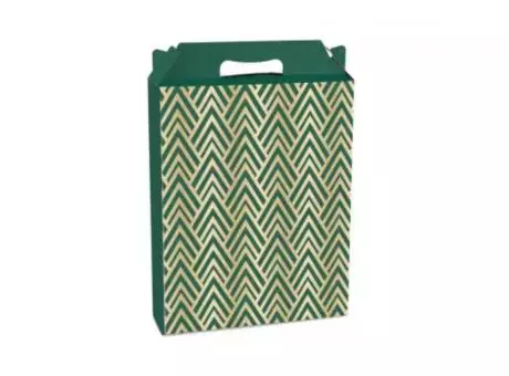 CAJA MALETA RET VERT GRD COLOR DOMINIQUE QUARZO VERD 21X7,5X26