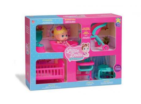 Imagen de MUÑECA LITTLE DOLLS CASITA REF. 8023 DIVERTOYS