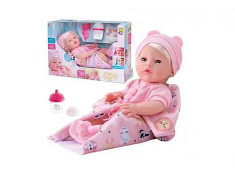 MUÑECA RECIEN NACIDA CON CABELLO REF. 8153 DIVERTOYS