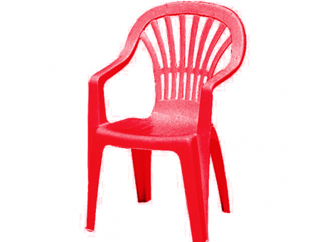 Imagen de SILLA IVANNA ABIERTA ROJO INPLAST - PY
