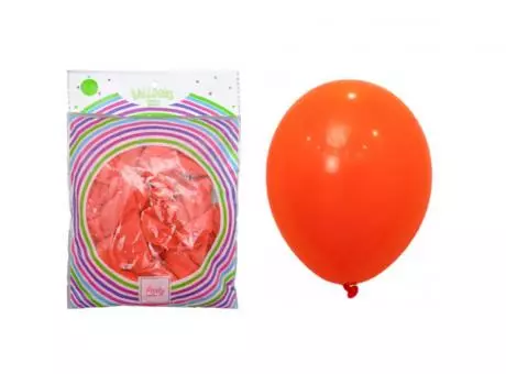 GLOBO LATEX Nº 7 50P NARANJA 31