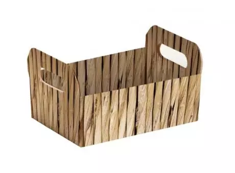 CAJA DE CARTON GRD DECOR FIBRA 25X19X10