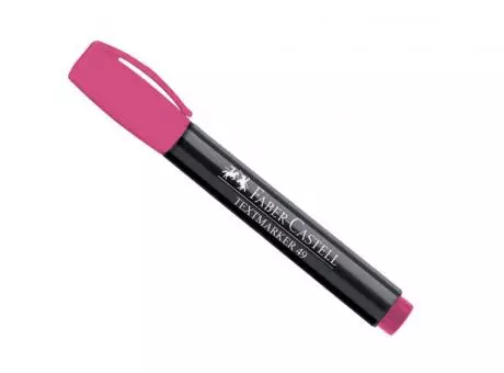 RESALTADOR FABER CASTELL 49 ROSA FLUOR