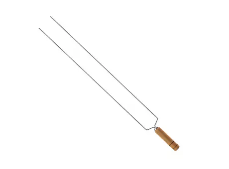 ESPETO DOBLE 85CM NIQUELADO STOLF