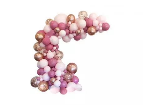 SET CADENA GLOBO ROSE CM02298 100CX