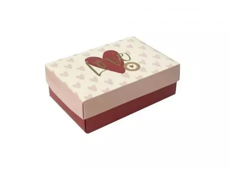 CAJA RECT TAPA PETIT PQ ESTAMP PASSIONE 16X10X5,5