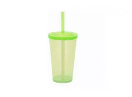 VASO WEEKEND CUP 550ML LISO VERDE NEON