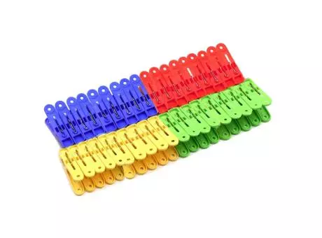 Imagen de PINZAS PARA ROPA PLASTICO C24
