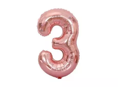 GLOBO INFLABLE 16`-N.3 ROSE