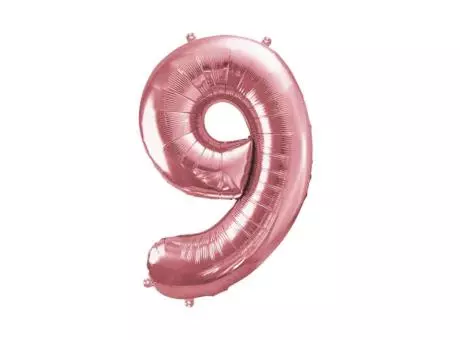 GLOBO INFLABLE 16`-N.9 ROSE