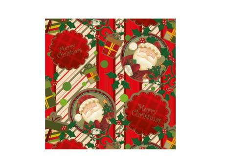 Imagen de PAPEL REGALO SAN JUAN NAVIDAD C0308 60 CM