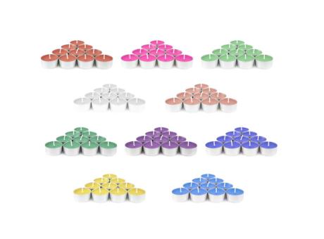 Imagen de PAQUETE VELAS CHAPITAS COLORES VARIOS C12 LUPALUZ