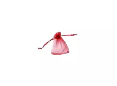 Imagen de BOLSITA ORGANZA 10P (7X9CM) ROJO