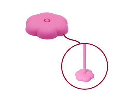 BASE P/ SOPORTE GLOBO 10P (8X1.5CM) ROSADO