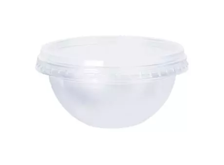 KIT POTE TAPA 220ML TRANSPARENTE C25