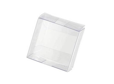 CAJITA PLASTICO 10P (8X8CM) TRANSP.