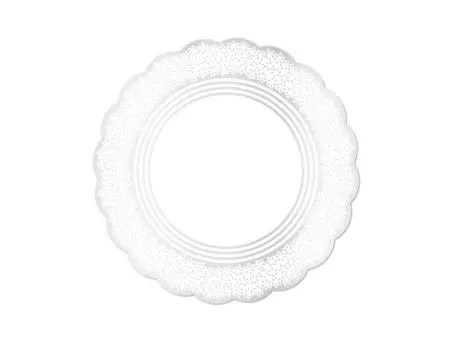 POLI REDONDO 48CM BLANCO ISABELLI