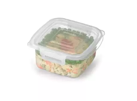 RECIPIENTE NATURAL CUADRADO M C/ LATERALES 860 ML R: 0378.012.001 NITRON