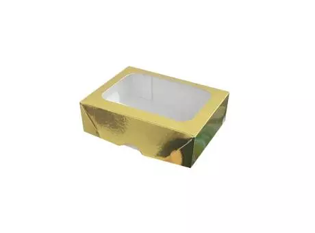 CAJA VISOR RET-B ORO 9X12X3,5 CM