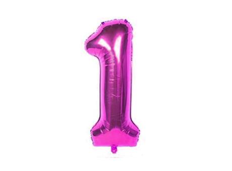 GLOBO INFLABLE 16' N.1 ROSA