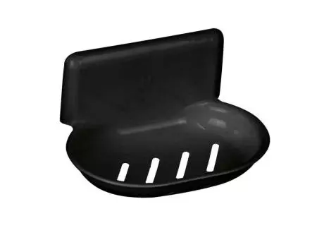 JABONERA DE PARED CON VENTOSA NEGRO R: 092.012.003 NITRON