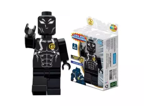 Imagen miniatura de MUÑECO ARMABLE - DEFENSOR NEGRO R: 343 GGB
