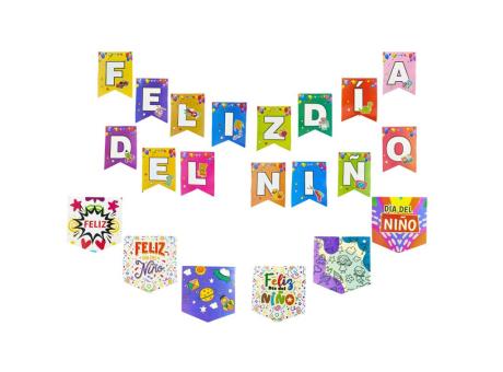Imagen miniatura de BANDERIN DIA DEL NIÑO - PY