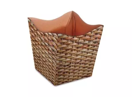 CACHEPOT GRD POTE 15 DECOR VIME TRENZADO