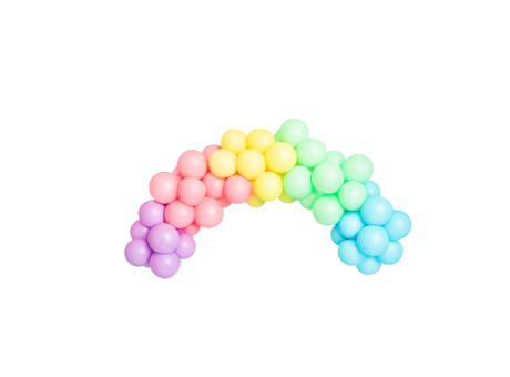 CADENA GLOBOS MACARON PASTEL CM02030 X90