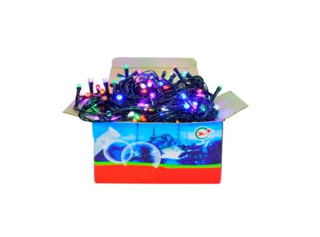 LUCES LED NAVIDEÑAS COLOR 100L - 7MTS 91151